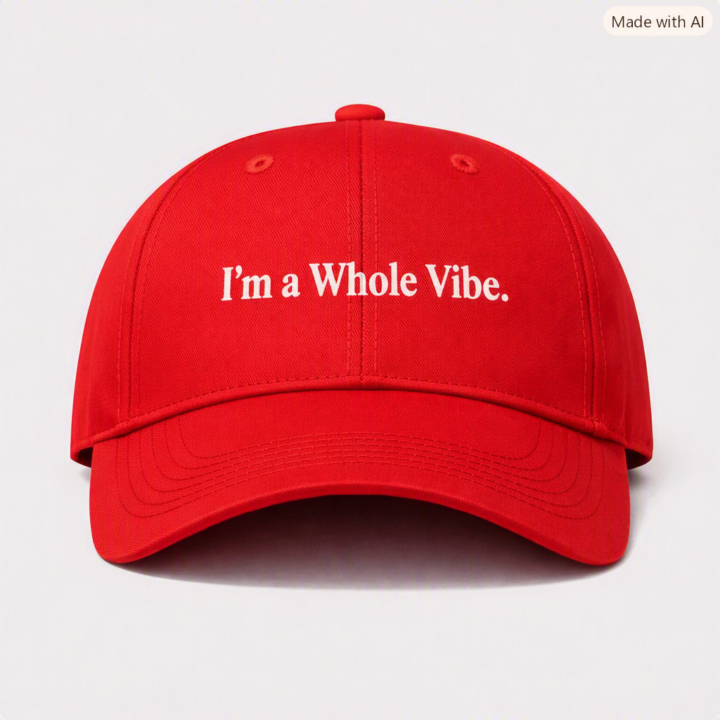 I'm a Whole Vibe Baseball Cap